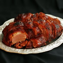 Smoker-Schweinebraten