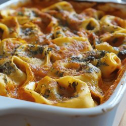 Überbackene Tortellini