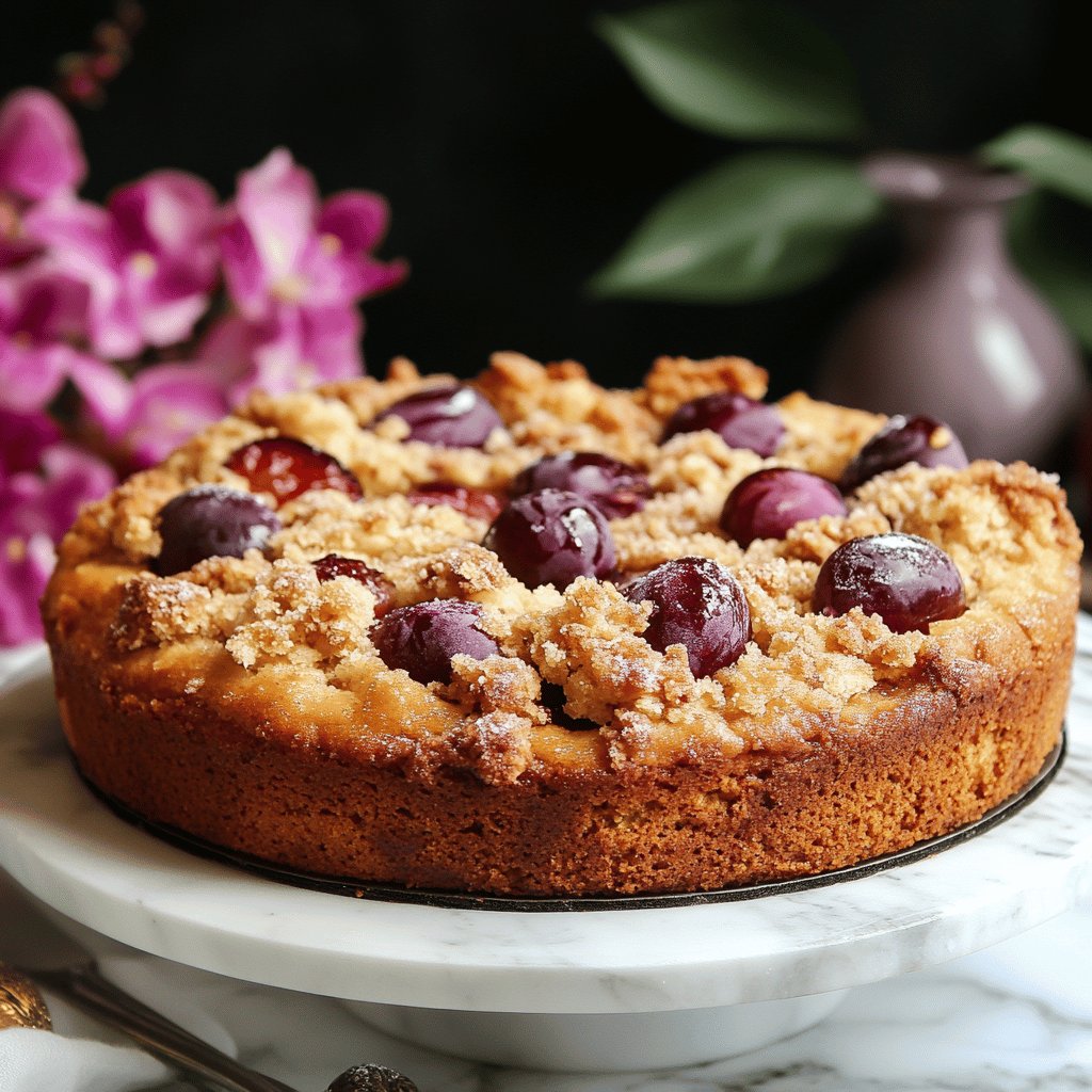 Zwetschgenkuchen mit Streuseln