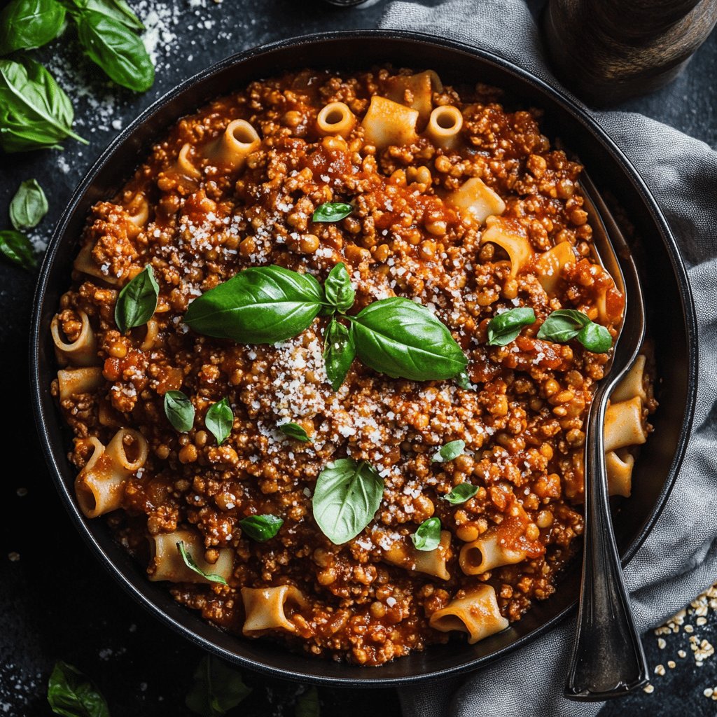 Vegane Grünkern-Bolognese