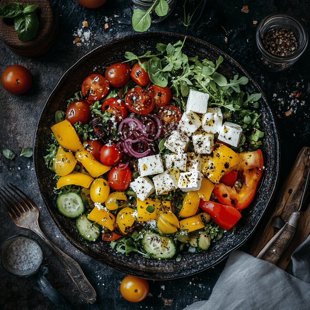 Klassischer Griechischer Salat