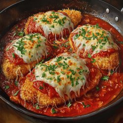 Klassisches Chicken Parmesan