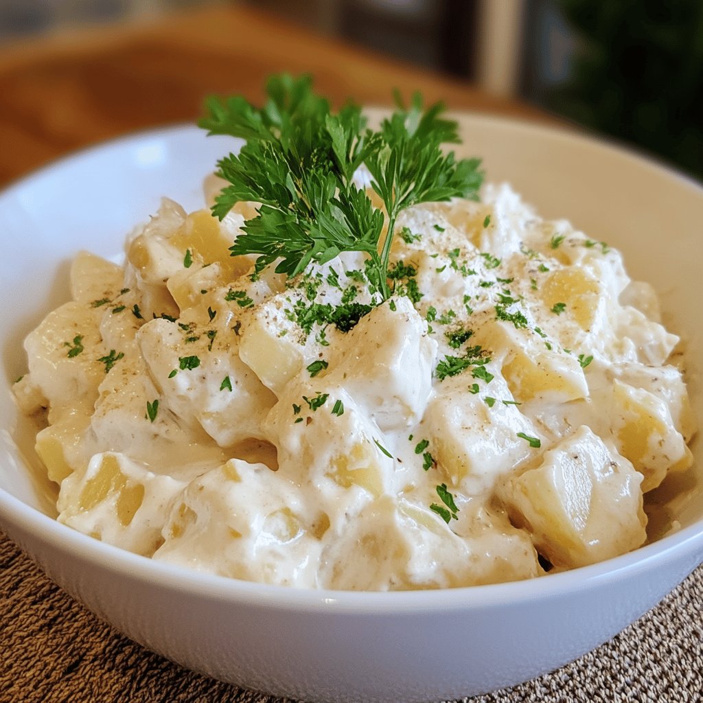 Einfacher Kartoffelsalat