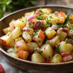 Türkischer Kartoffelsalat ohne Mayo