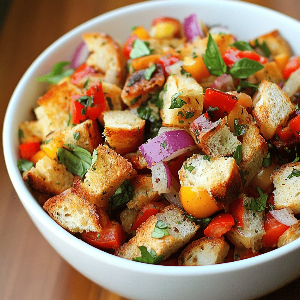 Italienischer Brotsalat