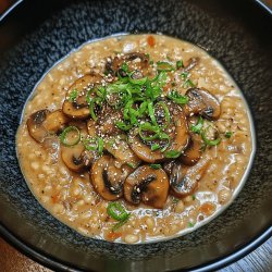 Cremiges Pilz-Risotto