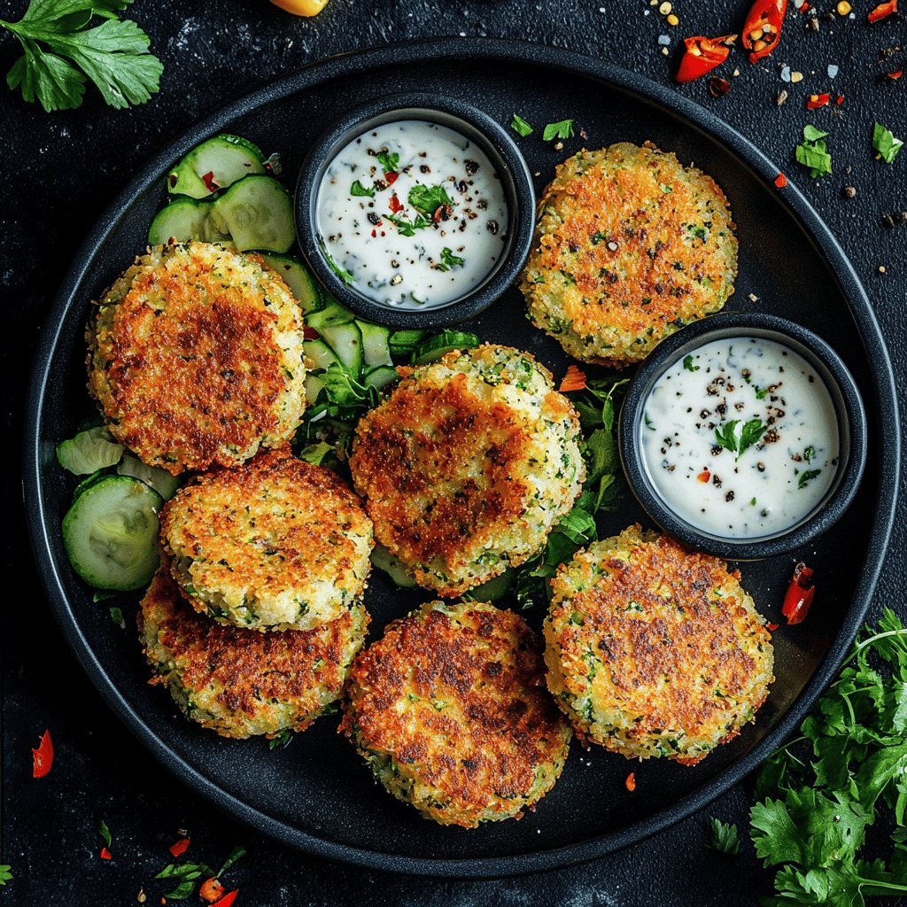 Köstliche Zucchini-Bratlinge