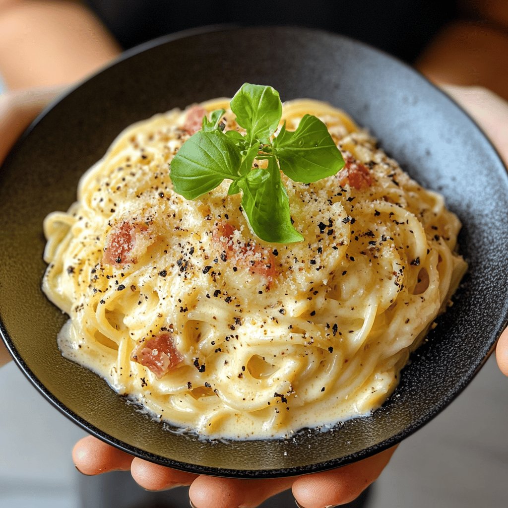 Einfache Spaghetti Carbonara