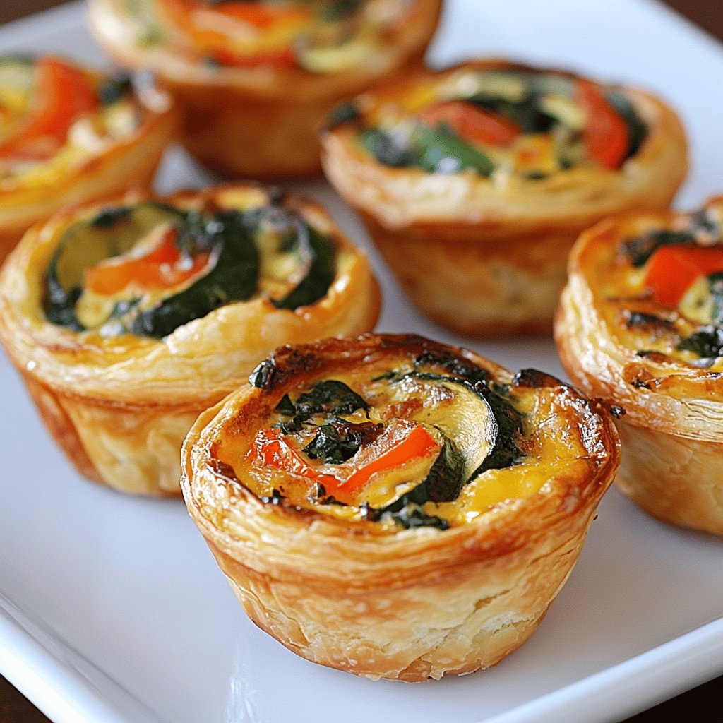 Köstliche Mini-Party-Quiches