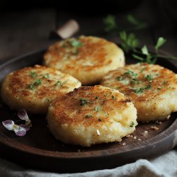 Knusprige Kartoffelplätzchen