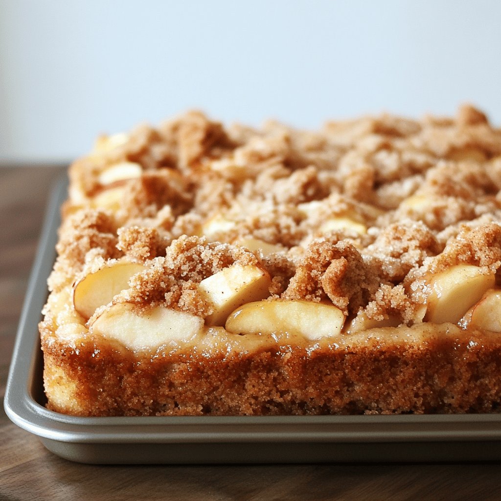 Streusel Apfelkuchen vom Blech