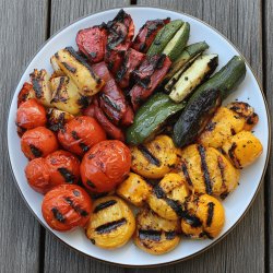 Perfekt gegrilltes Gemüse