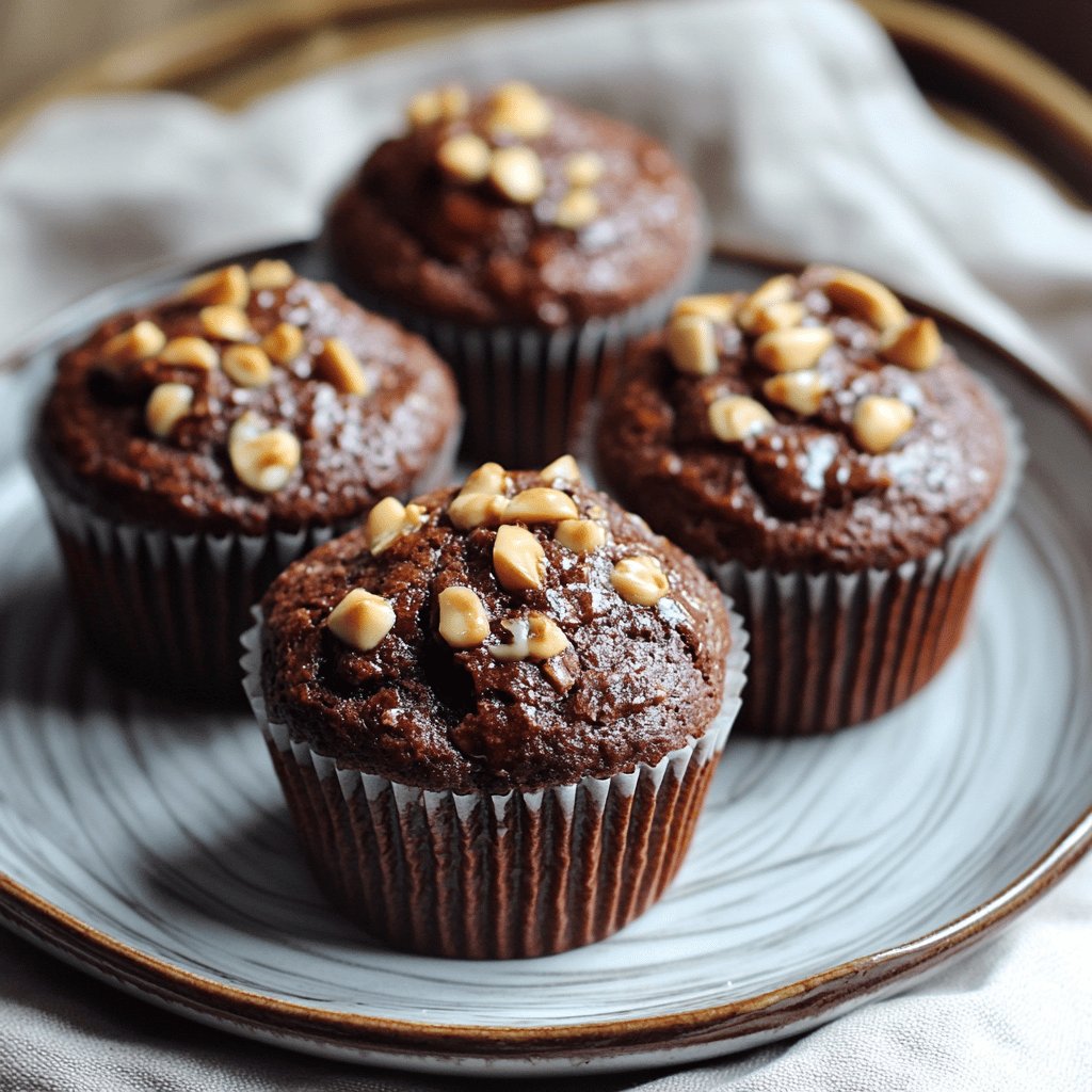 Köstliche Brownie Muffins