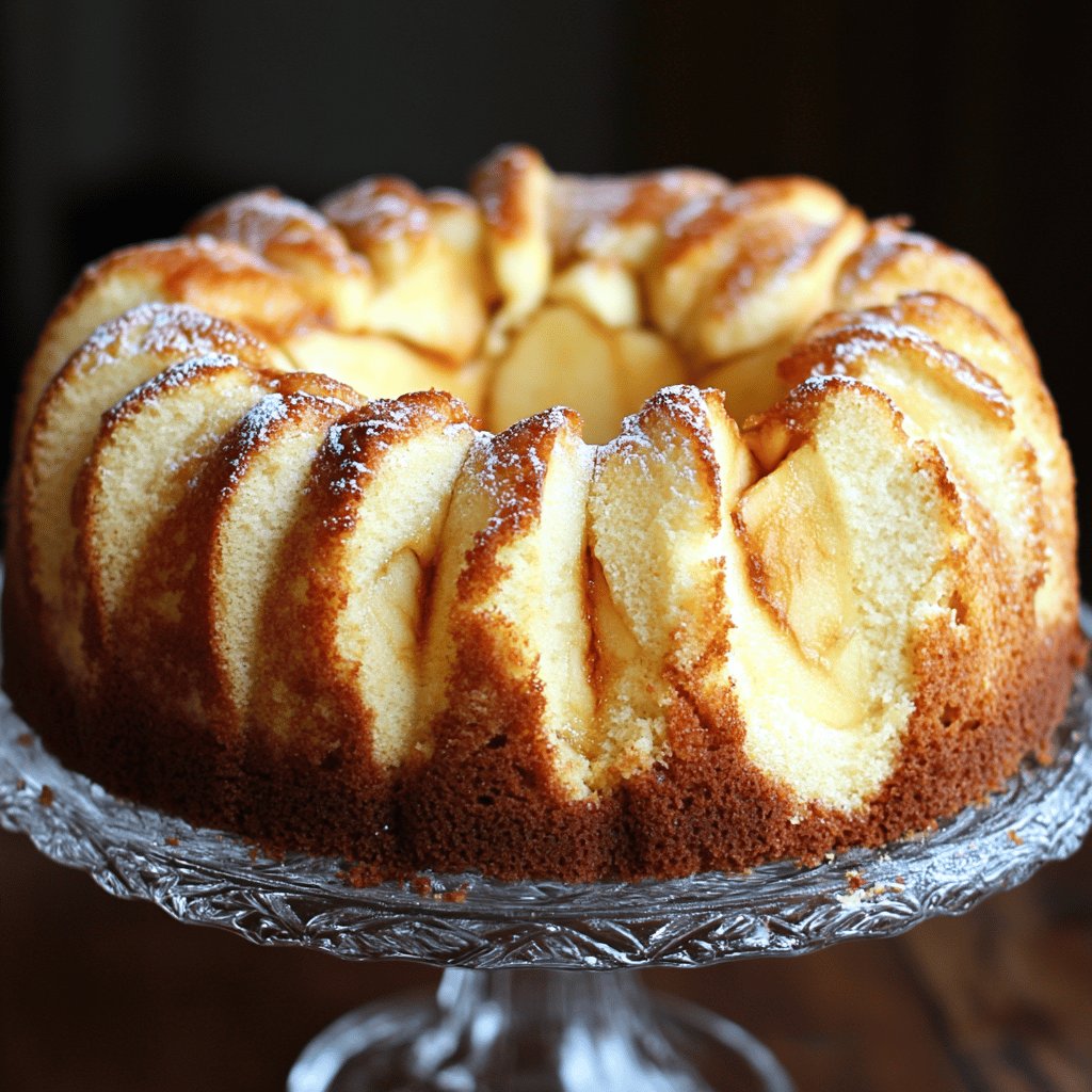 Apfel-Frischkäse-Kuchen