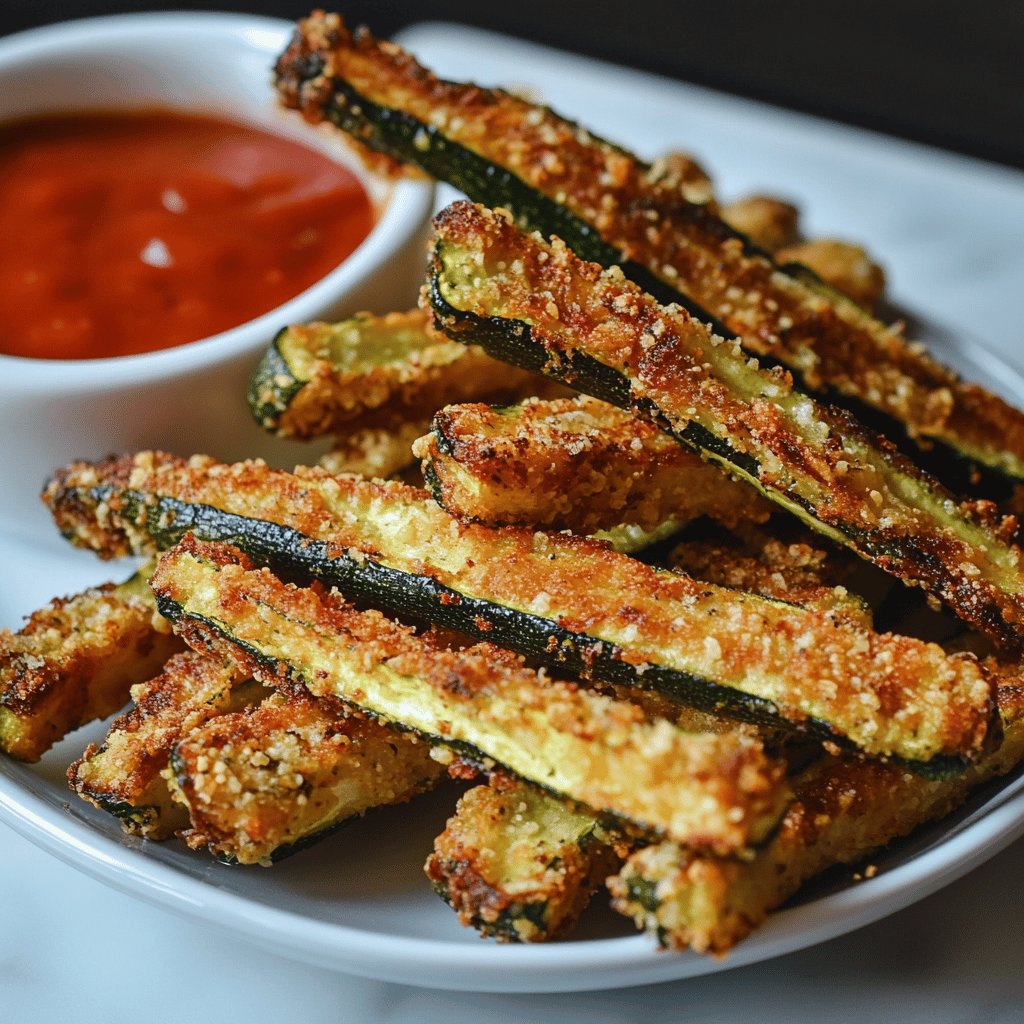 Knusprige Zucchini-Pommes