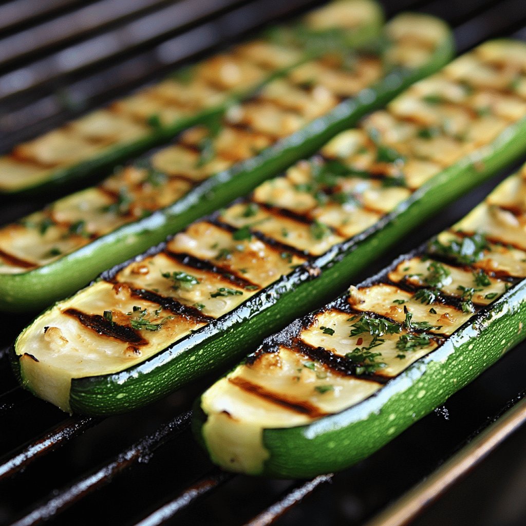 Gegrillte Zucchini