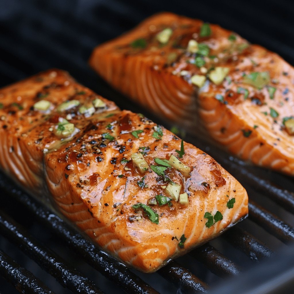 Heißgeräucherter Lachs vom Grill