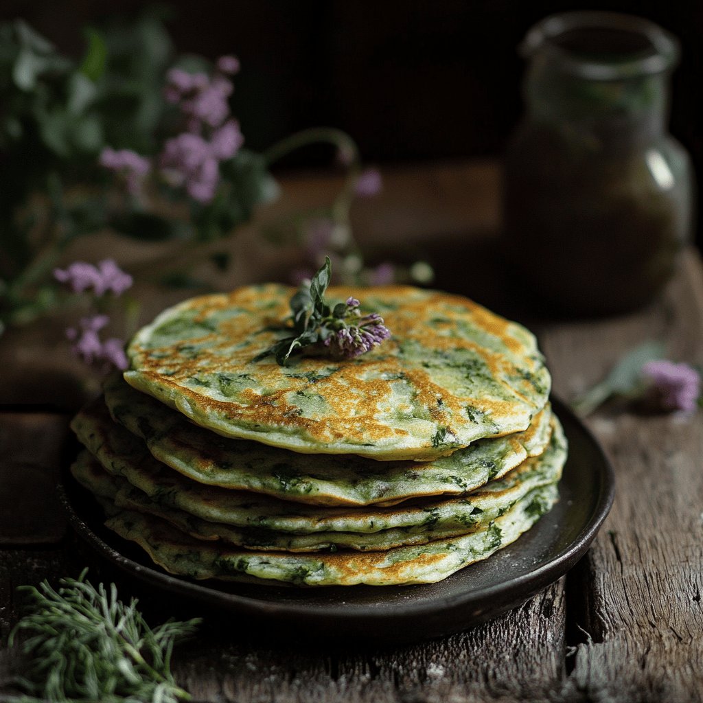 Kräuterflädle aus Schwaben