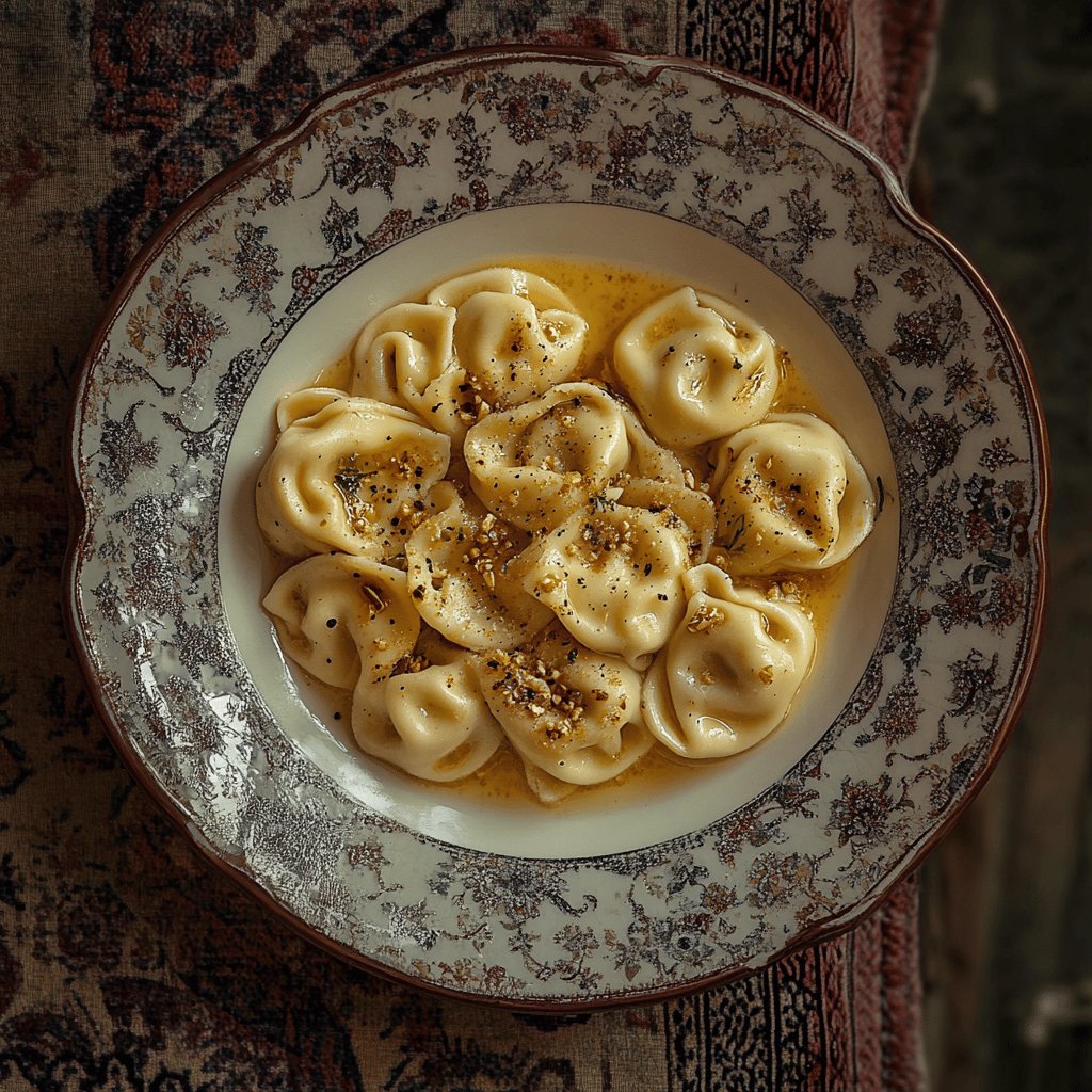 Traditionelle Türkische Manti