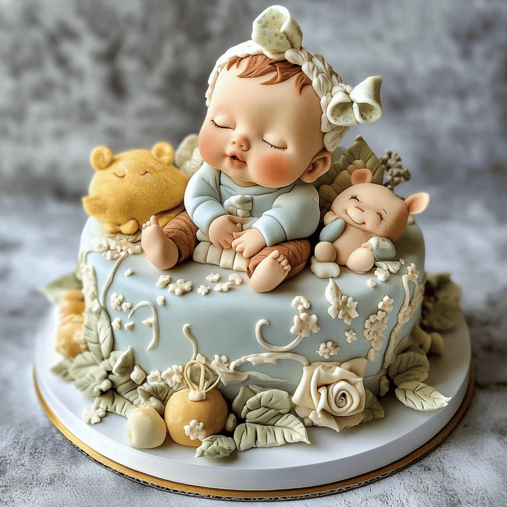 Leckere Babytorte