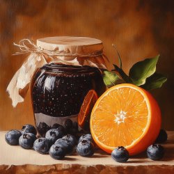 Aronia-Orangen-Marmelade