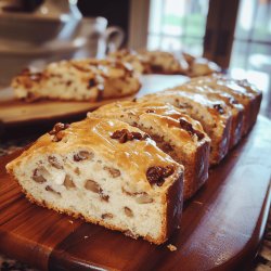 Saftiger Quarkstollen