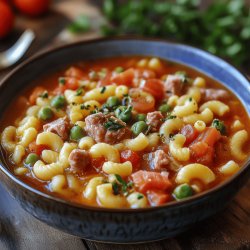 Italienische Passatelli-Suppe