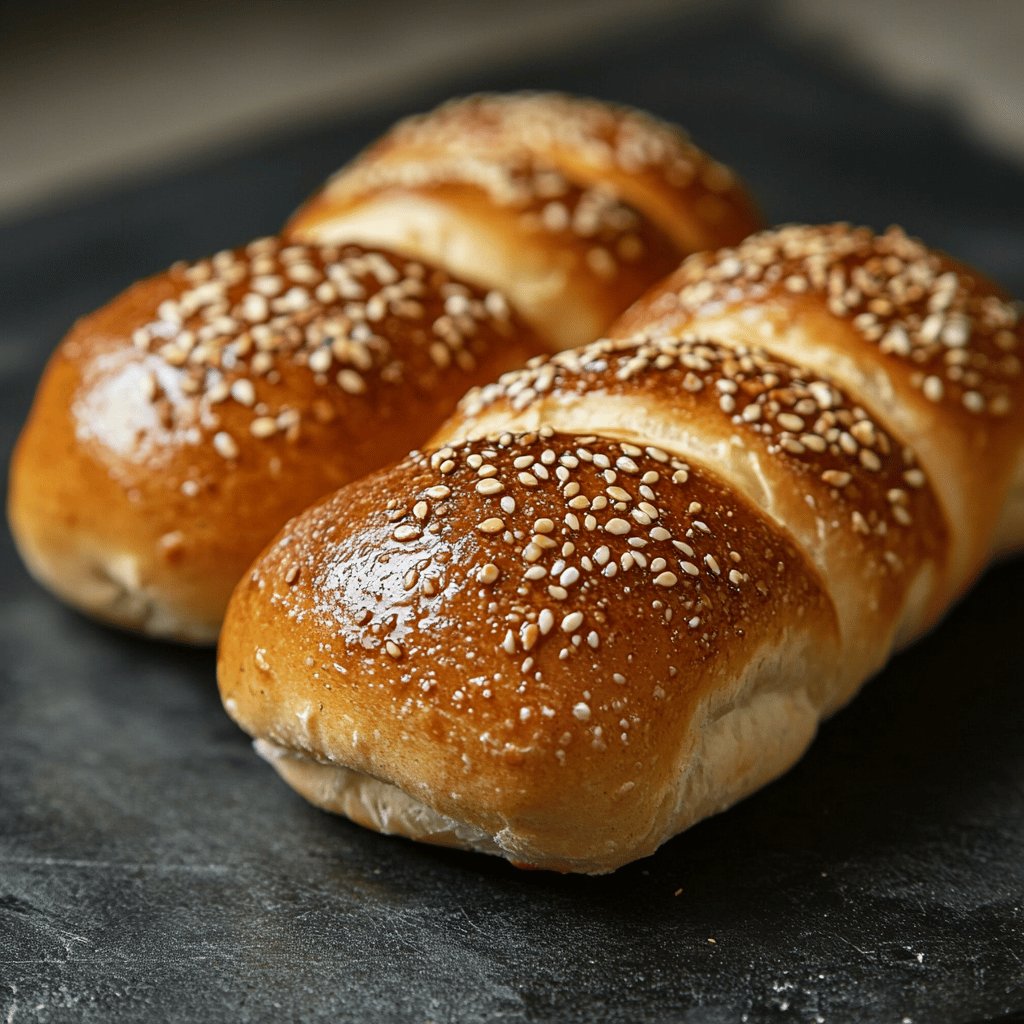 Traditionelle Kaiserbrötchen