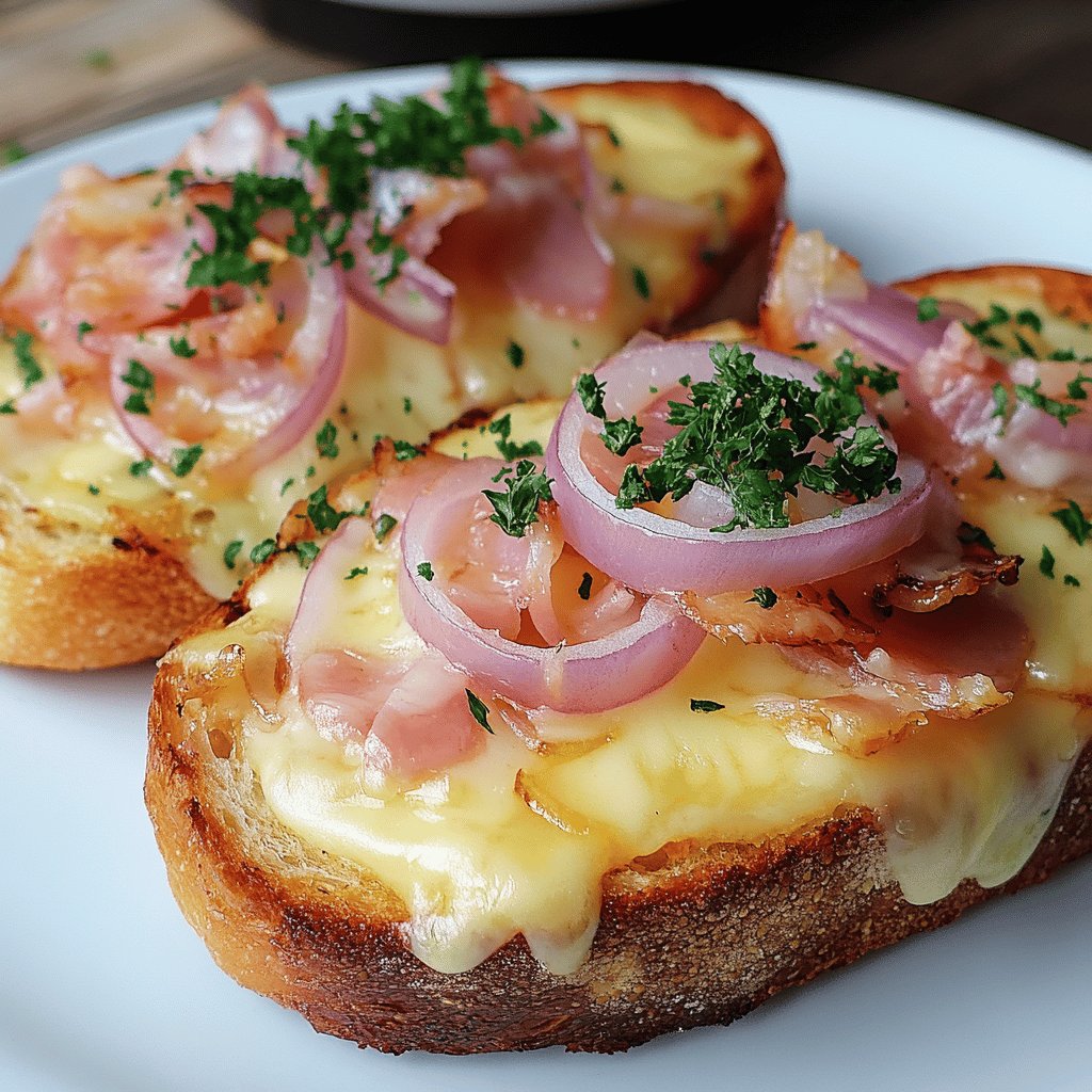 Klassischer Schinken-Käse-Toast