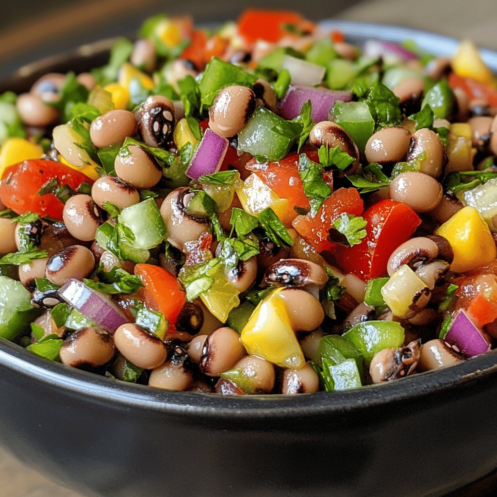 Schwarzaugenbohnensalat