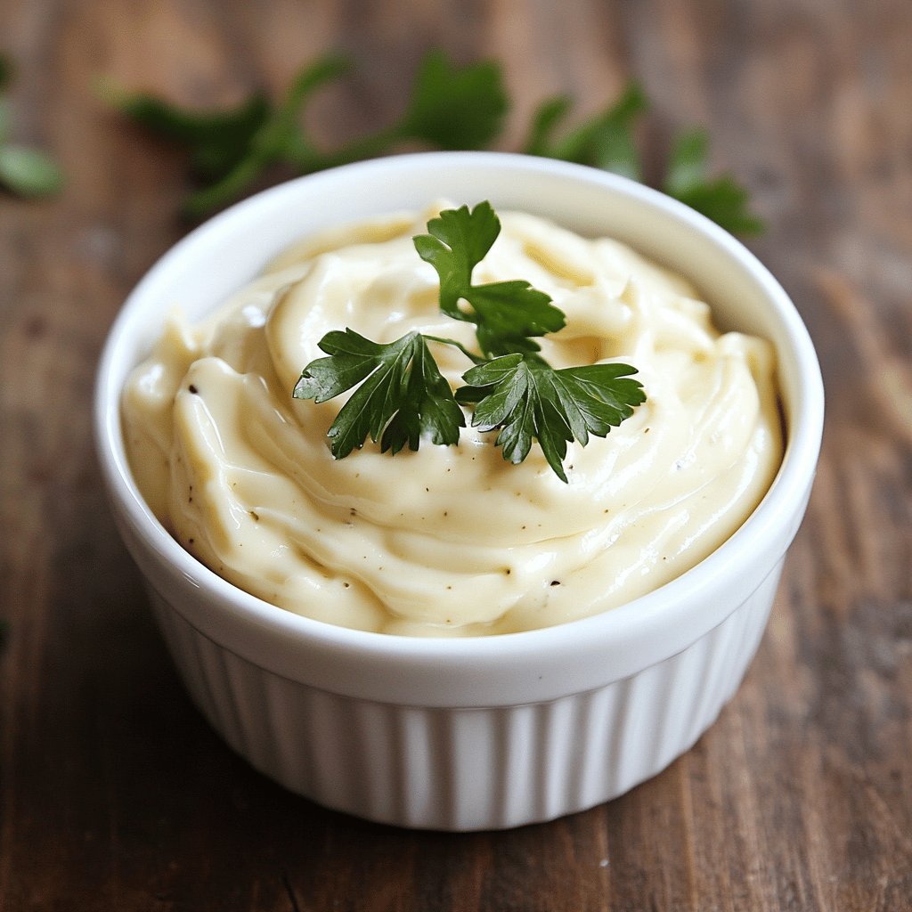 Klassische vegane Mayonnaise