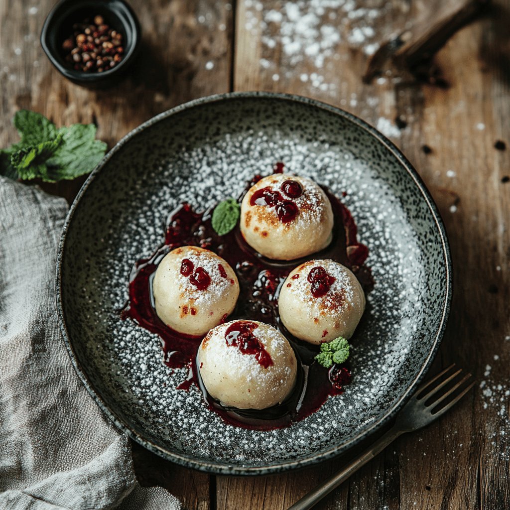 Köstliche Pflaumenknödel