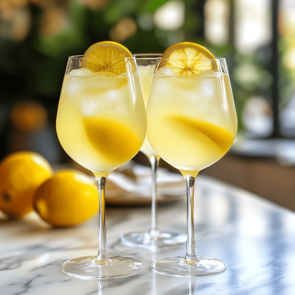 Erfrischender Limoncello Spritz