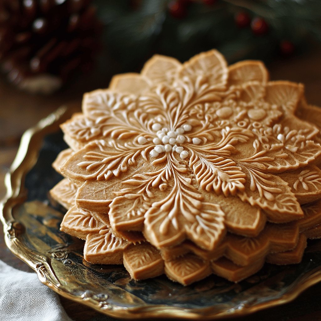 Klassische Oblatenlebkuchen