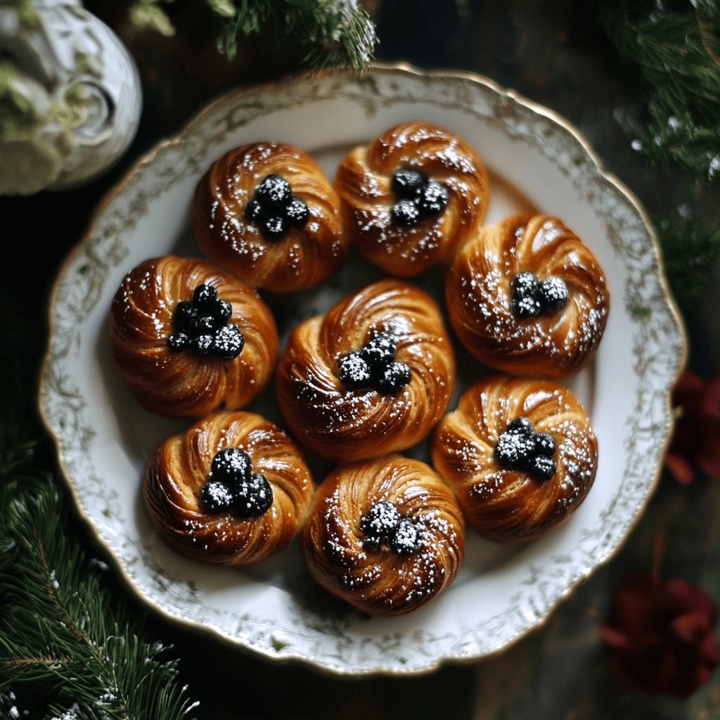 Traditionelle Schwedische Lussekatter