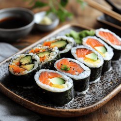 Klassisches Hoso Maki Sushi