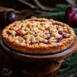 Zwetschgenkuchen mit Streuseln