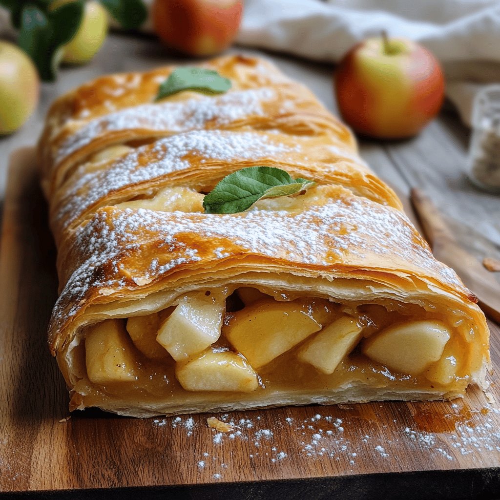 Klassischer Apfelstrudel im Thermomix