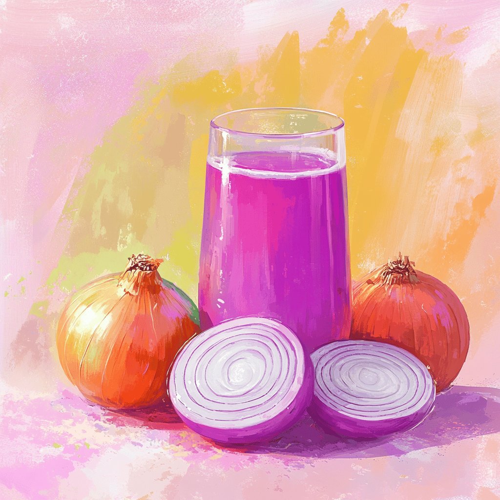 Hausgemachter Zwiebelsaft