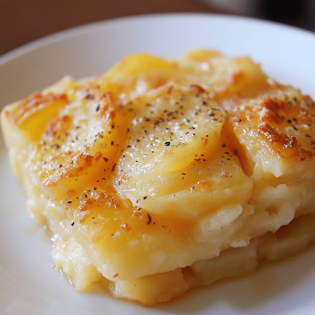 Klassischer Kartoffelgratin