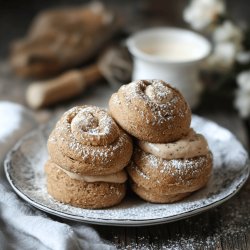 Dinkel-Skyr-Brötchen ohne Hefe