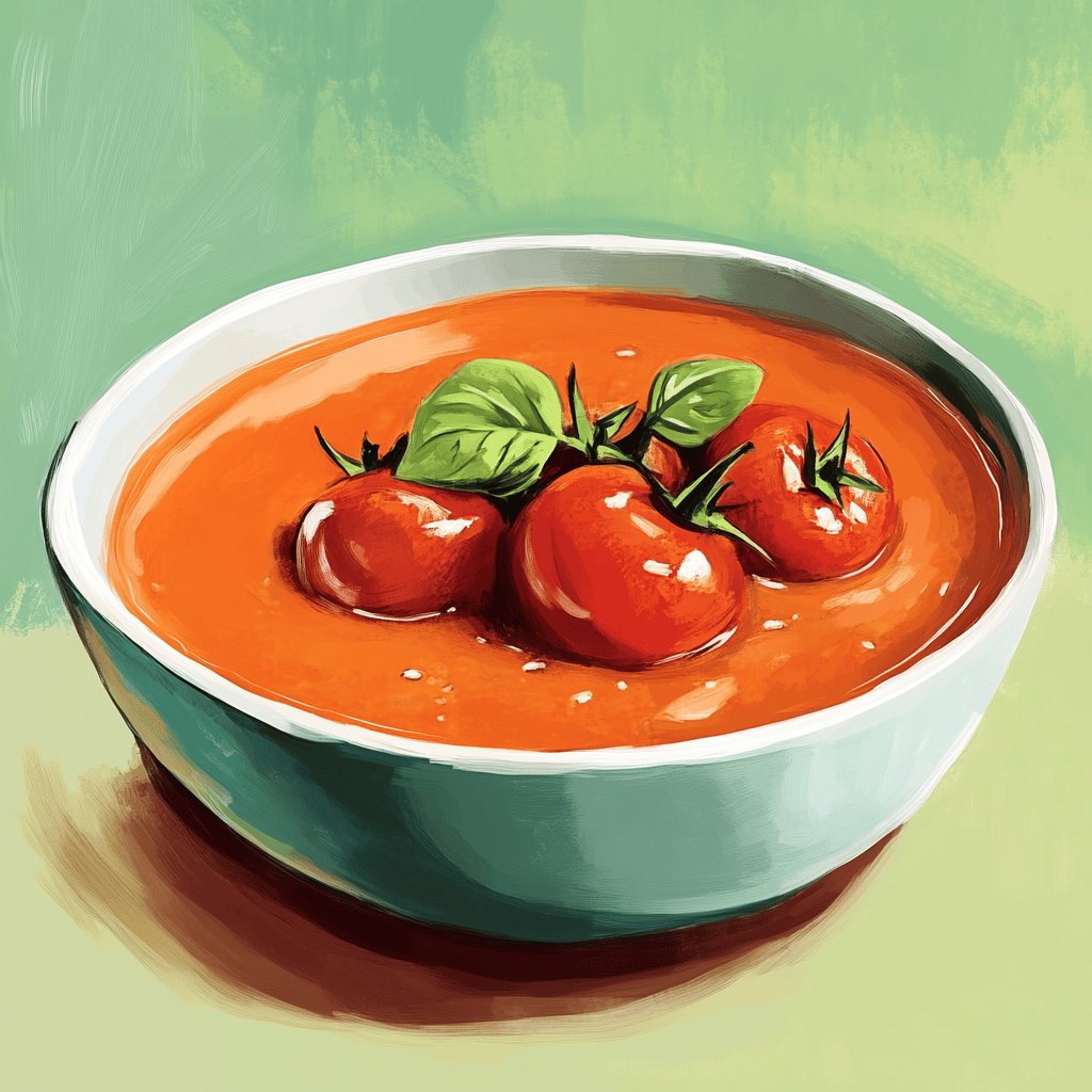 Klassische Tomatensuppe