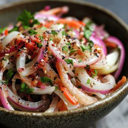 Erfrischender Zwiebelsalat mit Sumach