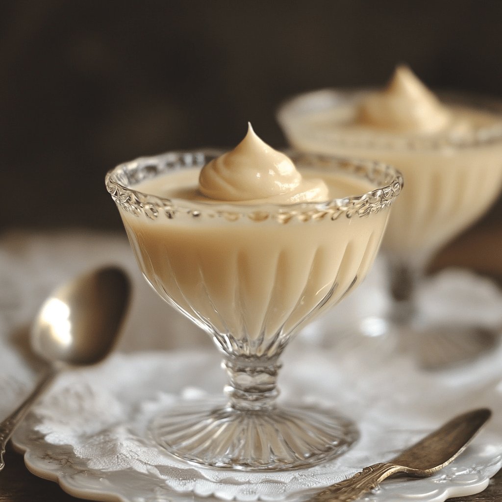 Einfacher Vanillepudding