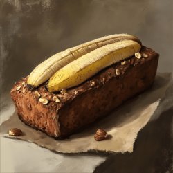 Köstliches Walnuss-Bananenbrot