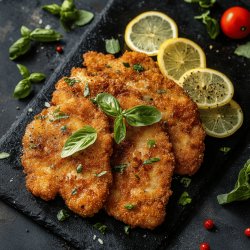 Saftige Schweineschnitzel