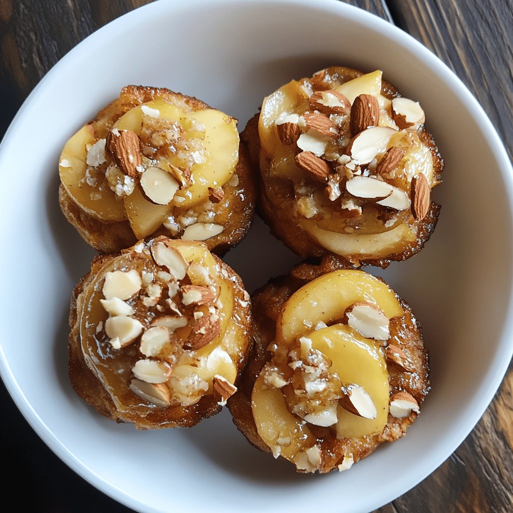 Apfel-Mandel Küchlein aus dem Ofen