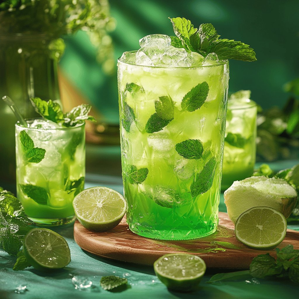 Erfrischende Mojito-Bowle