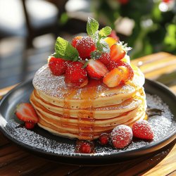 Köstliche Buttermilch-Pfannkuchen