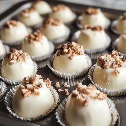 Weiße Schokoladen-Pralinenfüllung